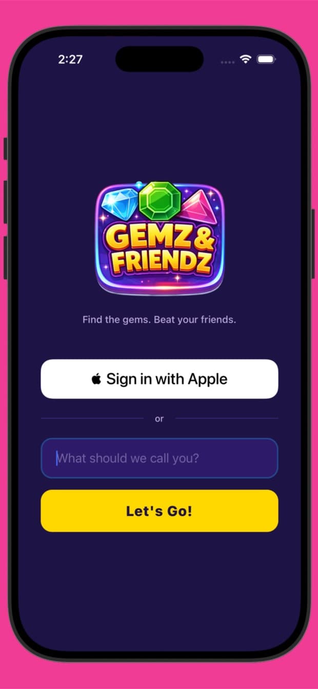 Gemz & Friendz screen 1